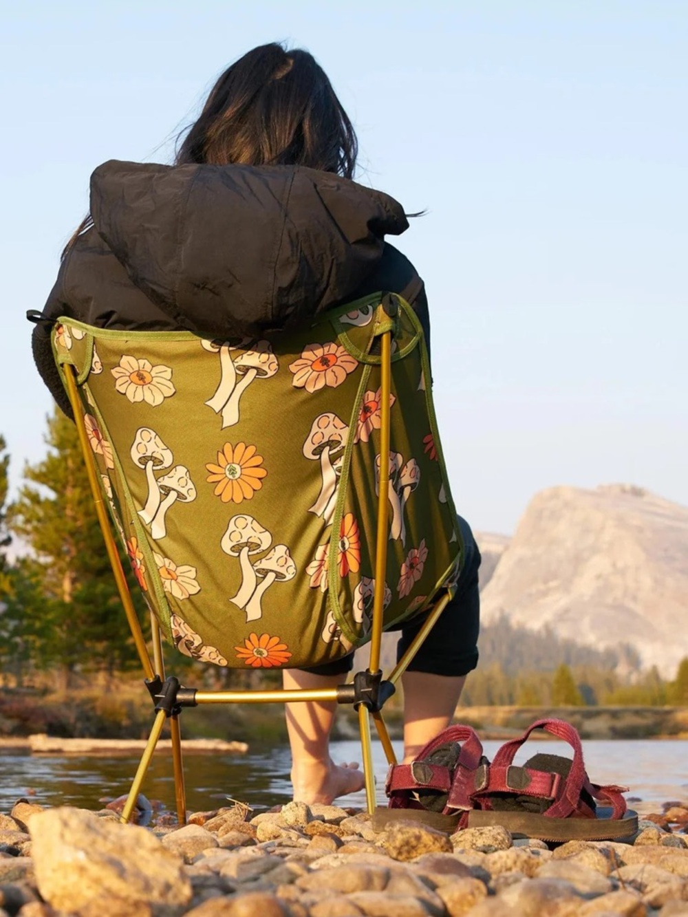 Parks Project Shrooms Packable Camp Chair - Picture 4 of 16